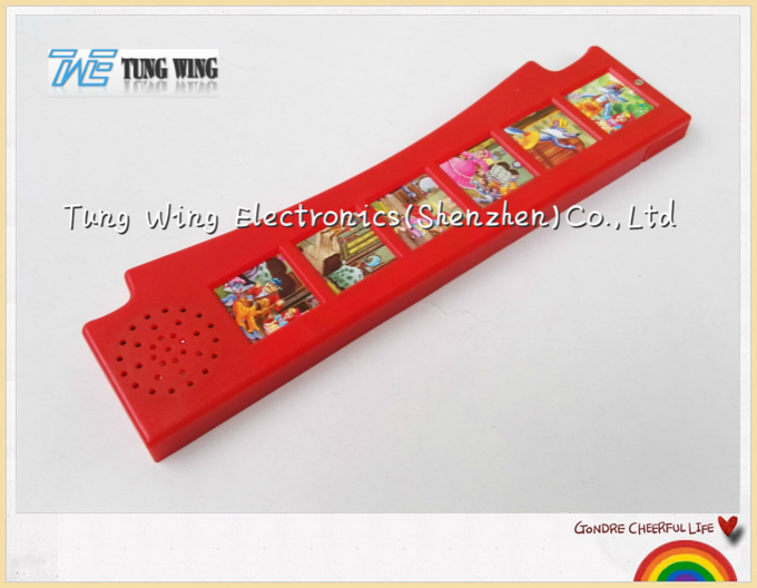 Módulo sadio vermelho de 6 botões para livros sadios das crianças como os brinquedos educacionais internos 1