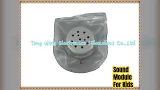 Módulo de som à prova d'água, roupas infantis, sapatos, brinquedos