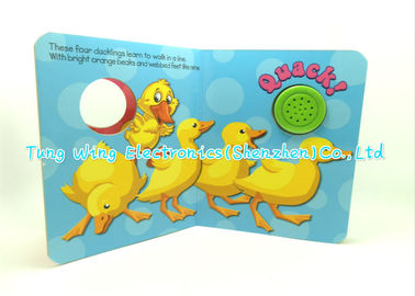 Round Sound Module for Animal Sounds Book indoor Educational Toy
